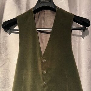 Holt Renfrew Olive vest